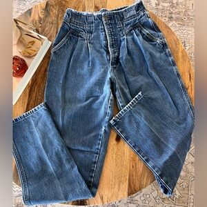 Retro Rocky Mountain Cowgirl Denim Jeans